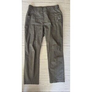 James Golf Wear Grand Slam Plaid Women’s Golf Pants Embroidered Snoopy Size 8